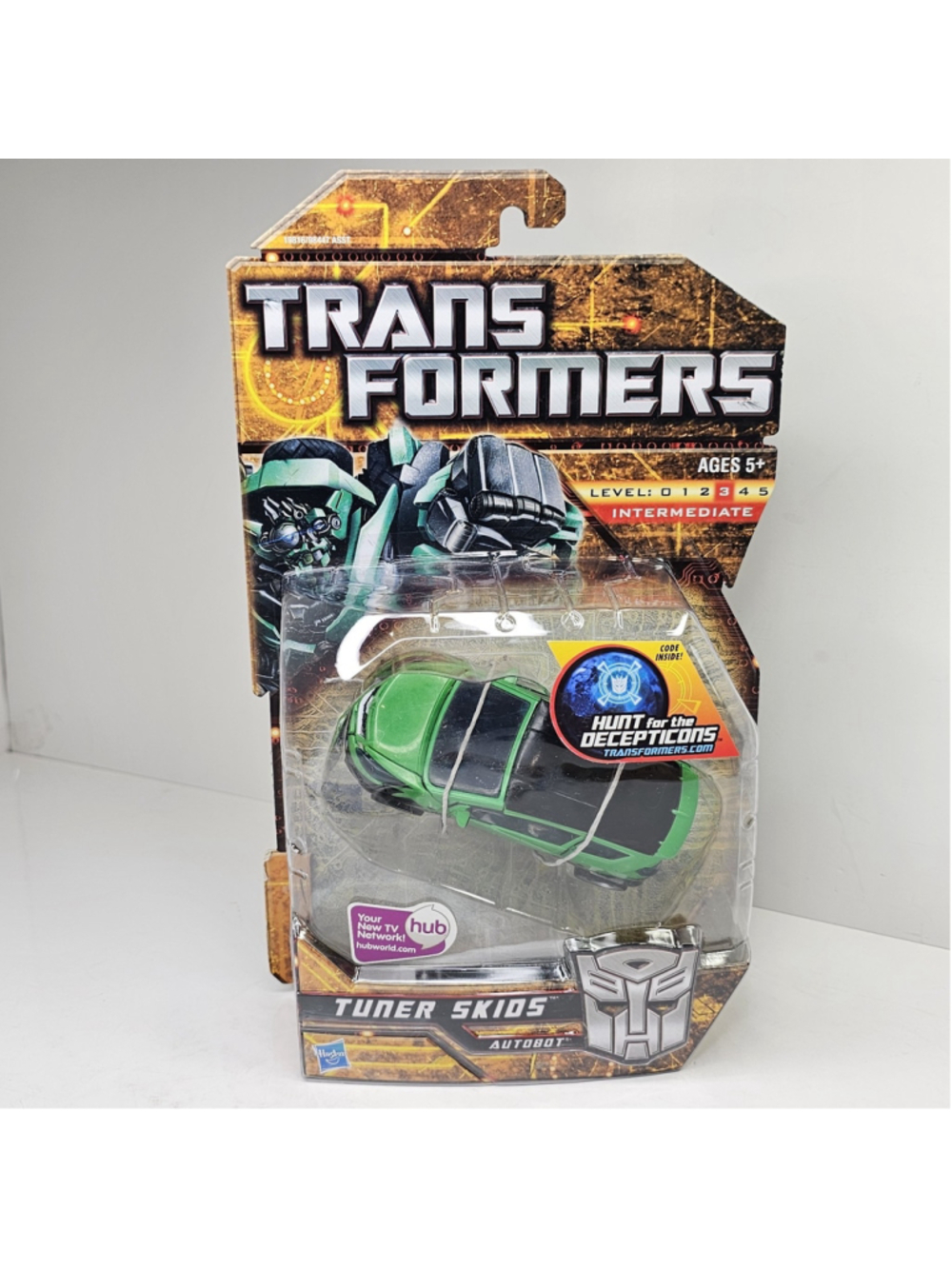 SEALED Transformers Hunt For The Decepticons HFTD Deluxe Class Tuner Skids NEW